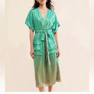 Anthropologie X Bhanuni By Jyoti Ombré Sequin Dress